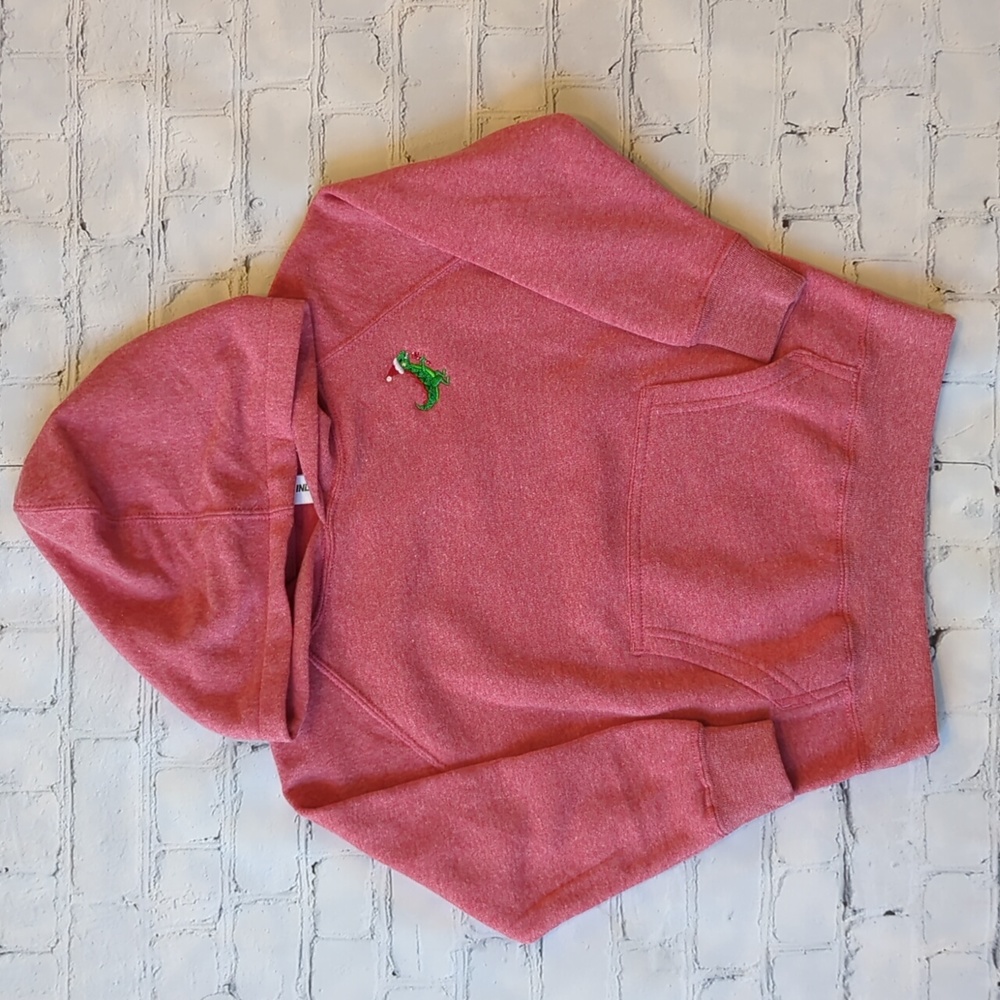 Christmas Dinosaur Hoodie 4T